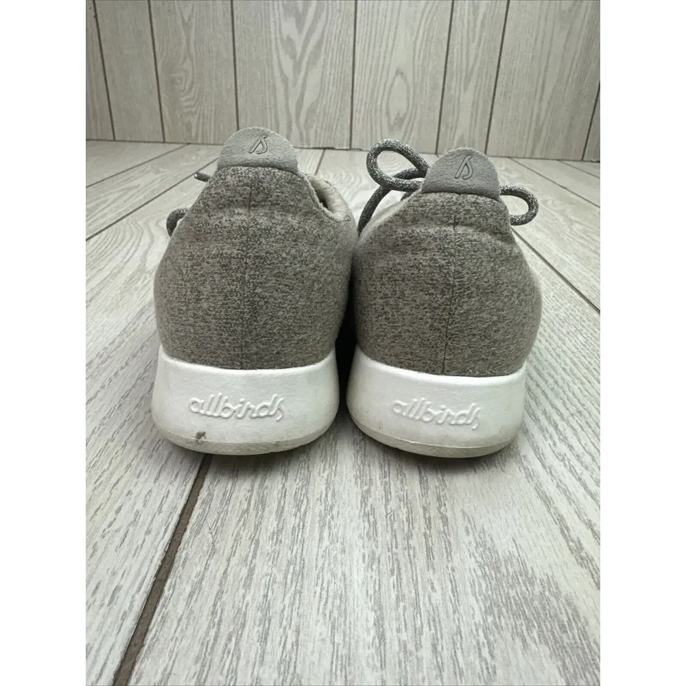 Allbirds Mens Wool Runners 0094 Green Lace‎ Up Low Top Sneaker Shoes Size 9